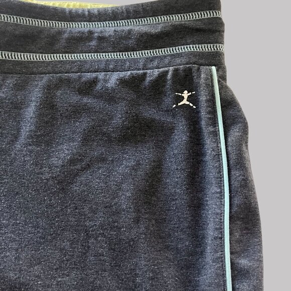 Danskin‎ Womens 12-14 Large Gray Athletic Pullon Drawstring Pants - Picture 6 of 9